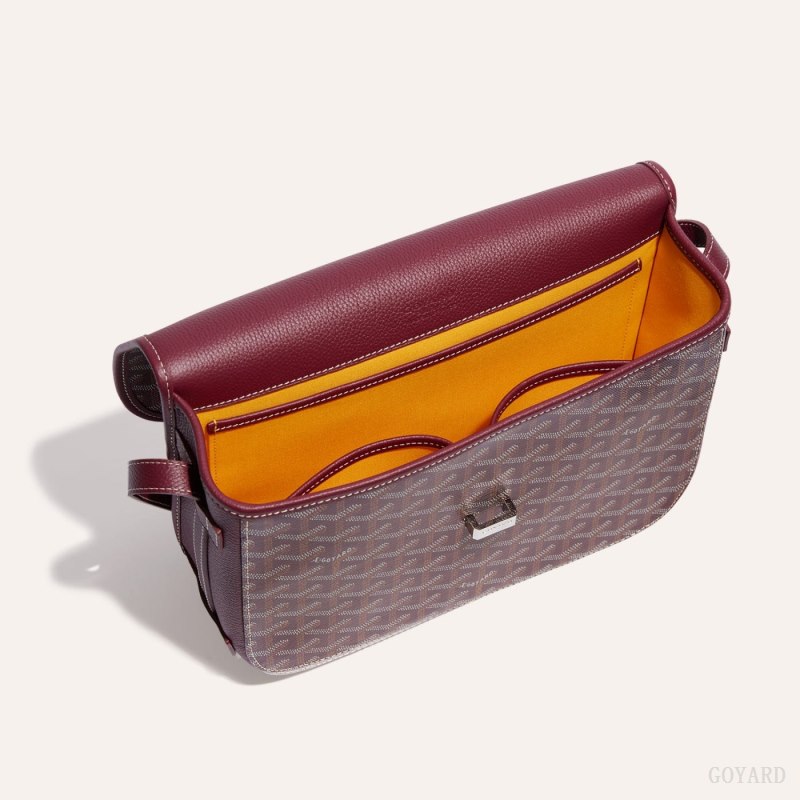 Bolsa De Hombro Goyard Belvedere MM Bag Burdeos | GY-WIV0622