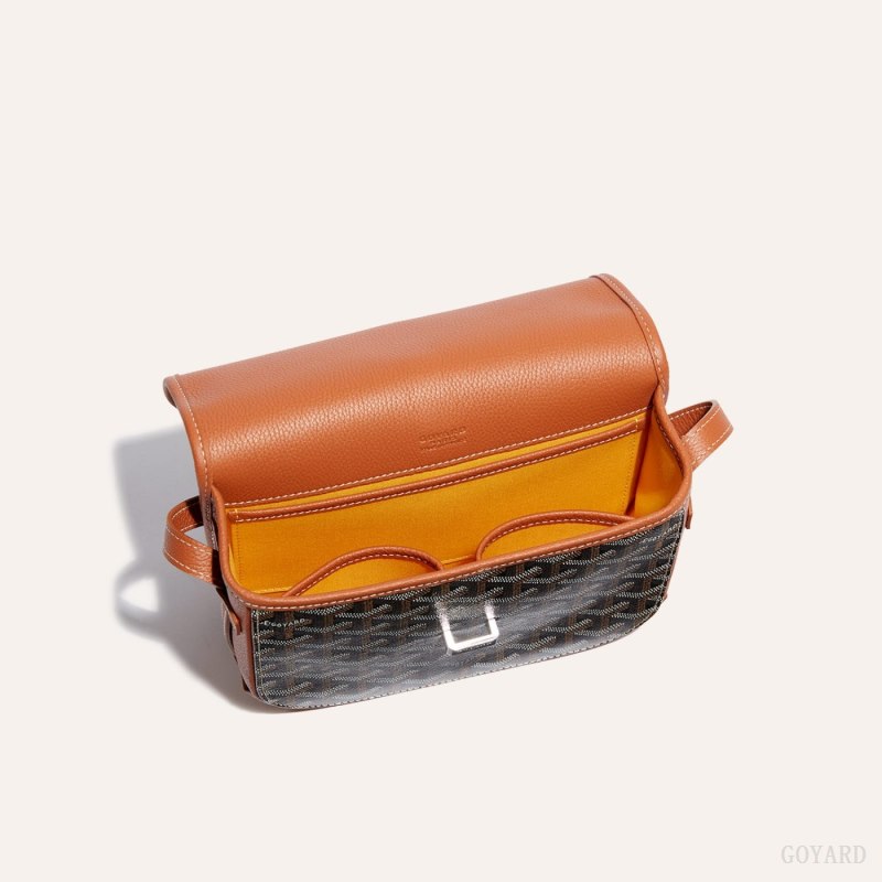 Bolsa De Hombro Goyard Belvedere PM Bag Negras Marrones | GY-EWH5443