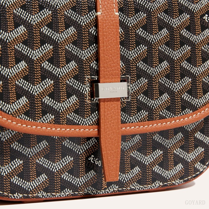 Bolsa De Hombro Goyard Belvedere PM Bag Negras Marrones | GY-EWH5443