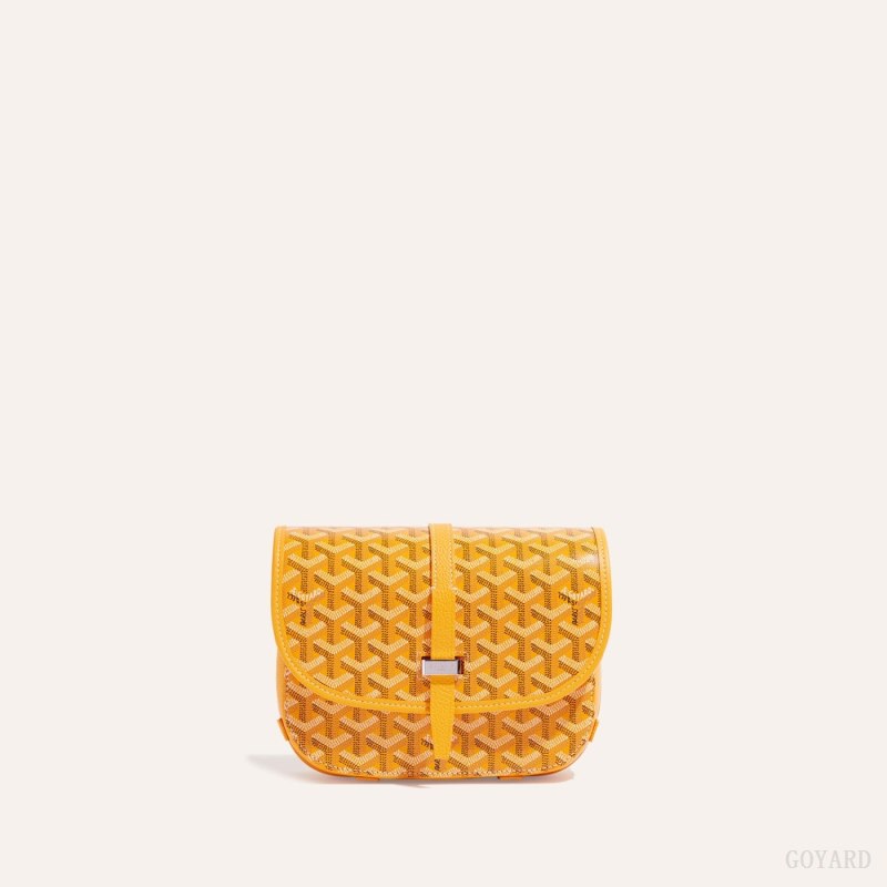 Bolsa De Hombro Goyard Belvedere PM Bag Amarillo | GY-HGW1411