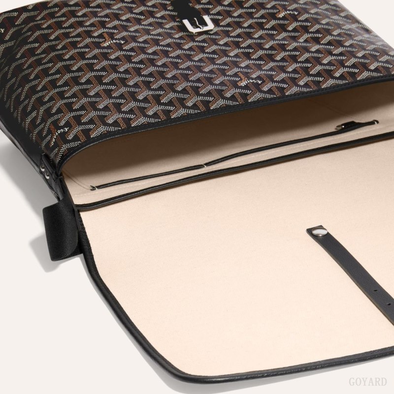Bolsa De Hombro Goyard CAPETIEN MM MESSENGER BAG Negras | GY-ZJB8524