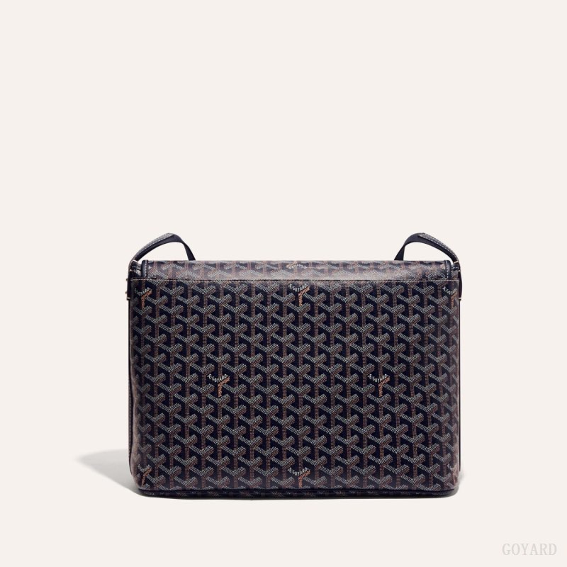 Bolsa De Hombro Goyard CAPETIEN MM MESSENGER BAG Azul Marino Azules | GY-ABX3326