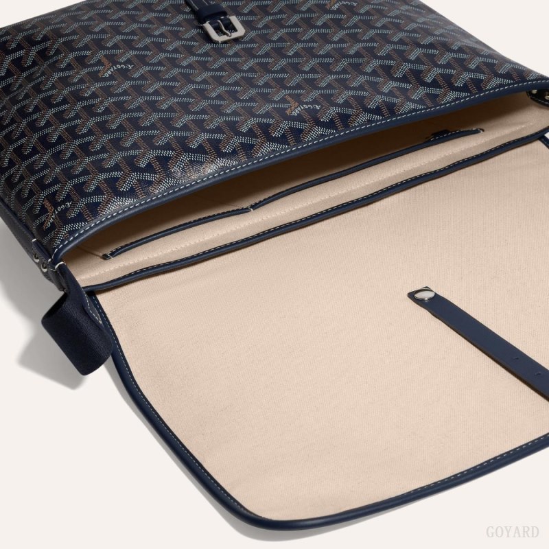 Bolsa De Hombro Goyard CAPETIEN MM MESSENGER BAG Azul Marino Azules | GY-ABX3326