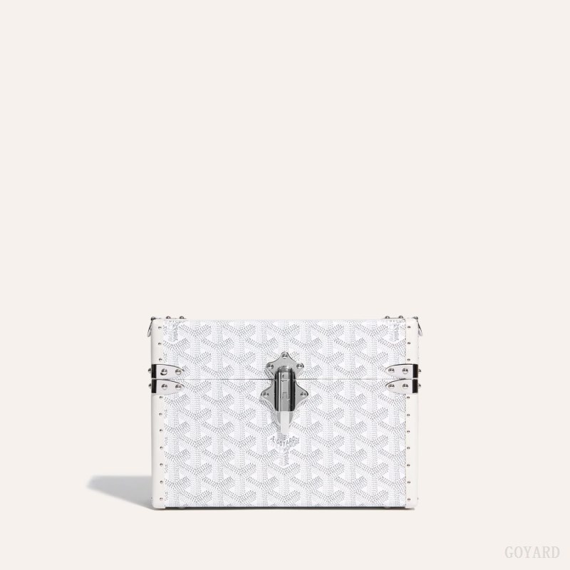 Bolsa De Hombro Goyard Cassette Trunk Bag Blancas | GY-GBM0499