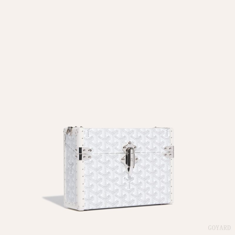 Bolsa De Hombro Goyard Cassette Trunk Bag Blancas | GY-GBM0499