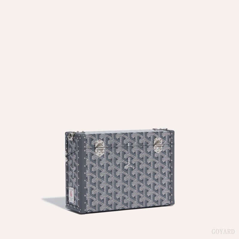 Bolsa De Hombro Goyard Cassette Trunk Bag Gris | GY-IPH2741