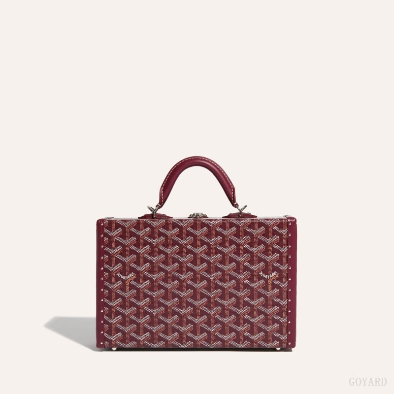 Bolsa De Hombro Goyard Grand Hôtel Trunk Bag Burdeos | GY-SQX8209