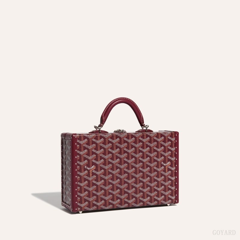 Bolsa De Hombro Goyard Grand Hôtel Trunk Bag Burdeos | GY-SQX8209