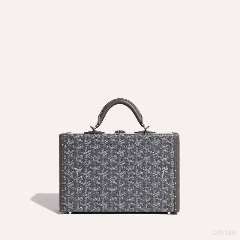 Bolsa De Hombro Goyard Grand Hôtel Trunk Bag Gris | GY-YFT4013