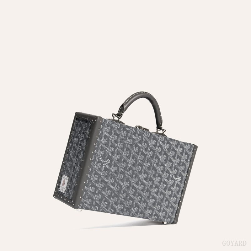 Bolsa De Hombro Goyard Grand Hôtel Trunk Bag Gris | GY-YFT4013