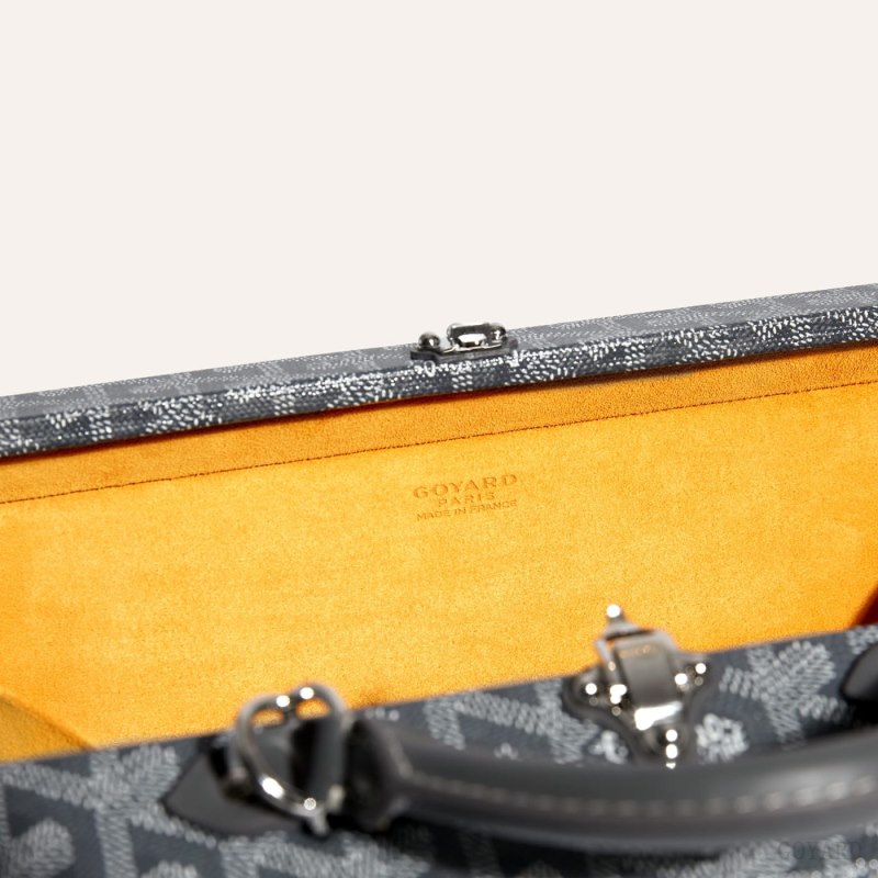Bolsa De Hombro Goyard Grand Hôtel Trunk Bag Gris | GY-YFT4013