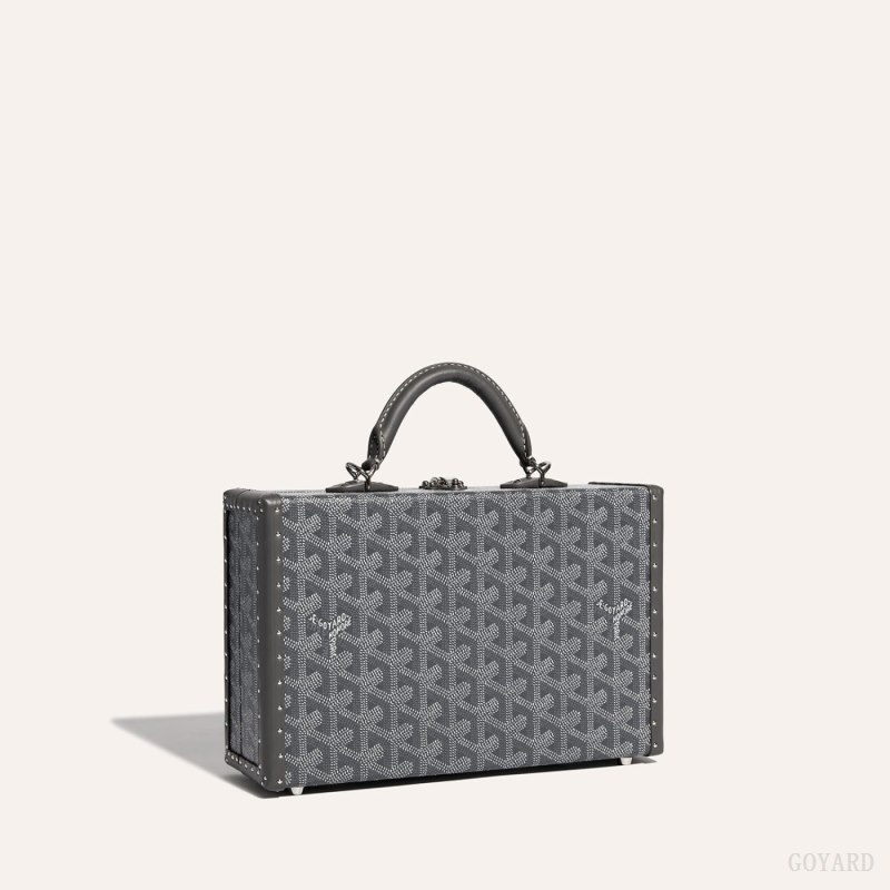 Bolsa De Hombro Goyard Grand Hôtel Trunk Bag Gris | GY-YFT4013
