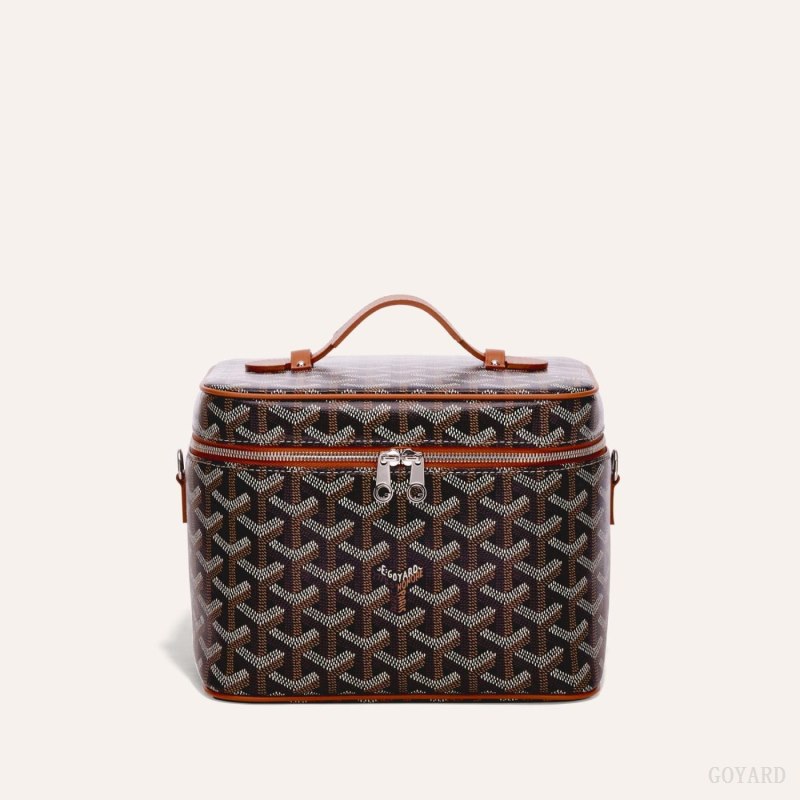 Bolsa De Hombro Goyard MUSE VANITY CASE Negras Marrones | GY-ZIC3905