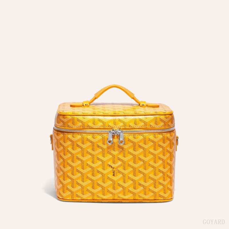 Bolsa De Hombro Goyard MUSE VANITY CASE Amarillo | GY-PYX7785