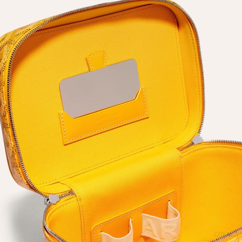 Bolsa De Hombro Goyard MUSE VANITY CASE Amarillo | GY-PYX7785