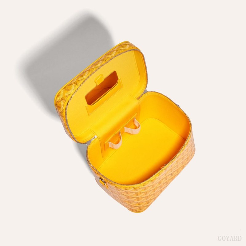 Bolsa De Hombro Goyard MUSE VANITY CASE Amarillo | GY-PYX7785