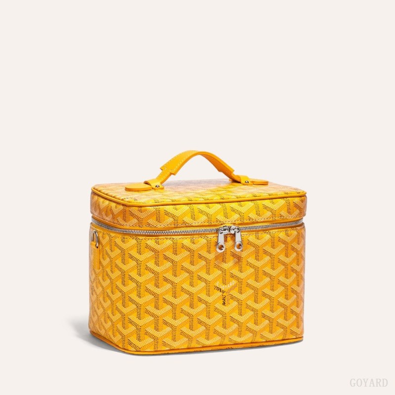 Bolsa De Hombro Goyard MUSE VANITY CASE Amarillo | GY-PYX7785