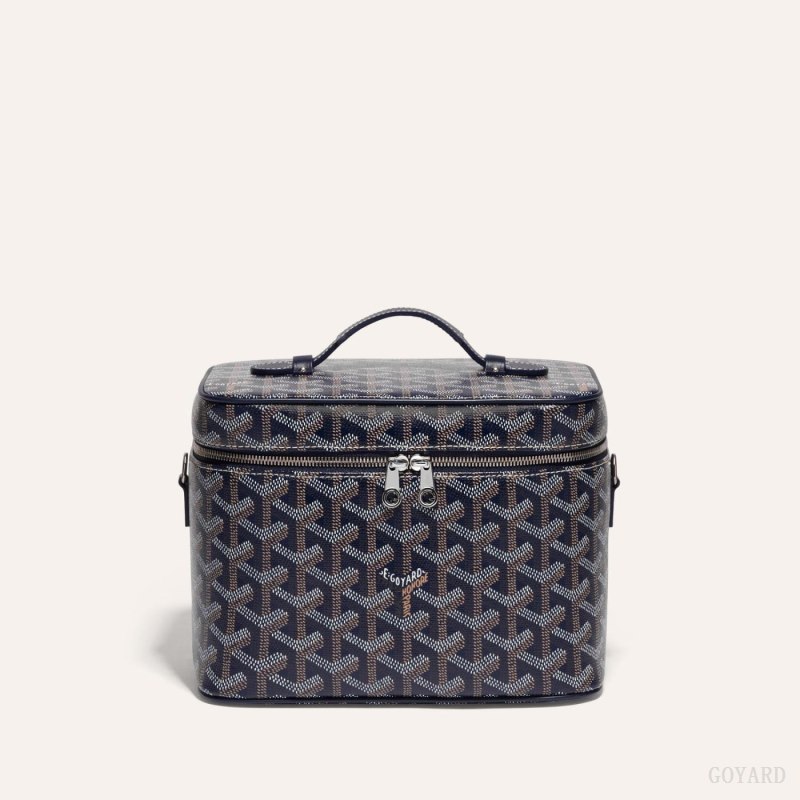 Bolsa De Hombro Goyard MUSE VANITY CASE Azul Marino Azules | GY-SJE5758