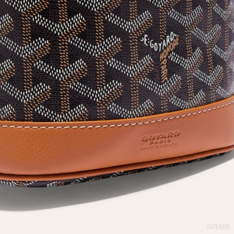 Bolsa De Hombro Goyard PETIT FLOT BUCKET BAG Negras Marrones | GY-DPZ5154
