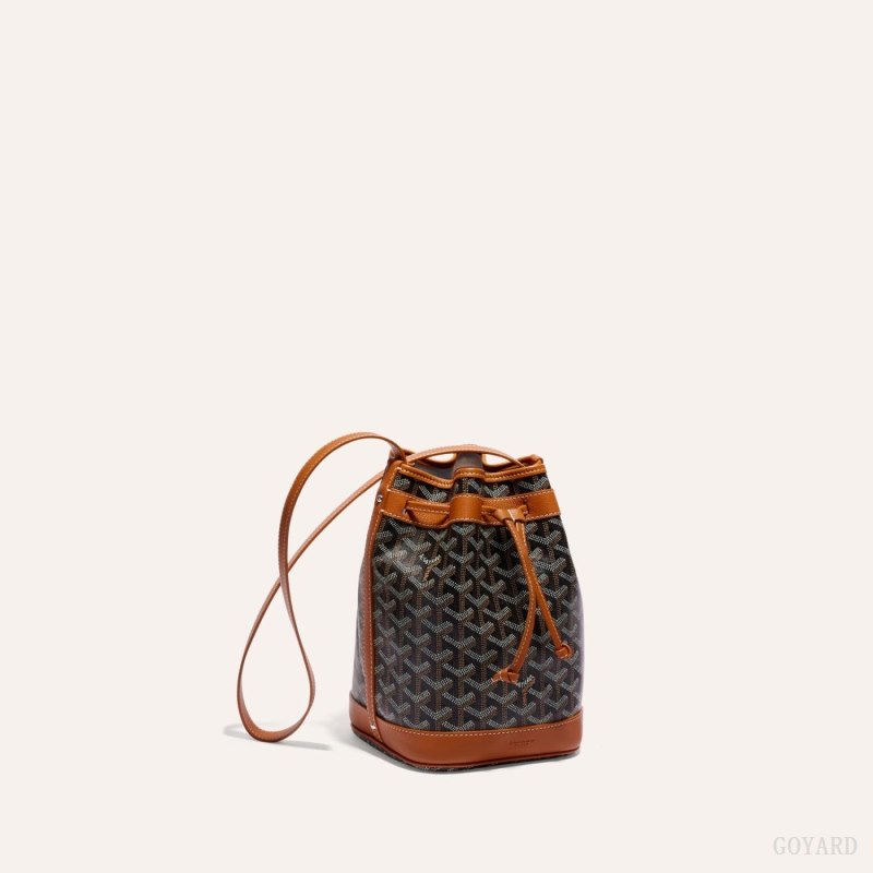 Bolsa De Hombro Goyard PETIT FLOT BUCKET BAG Negras Marrones | GY-DPZ5154