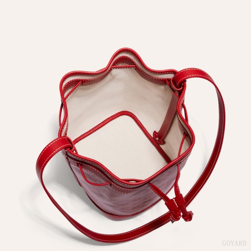 Bolsa De Hombro Goyard PETIT FLOT BUCKET BAG Rojas | GY-PHM5336