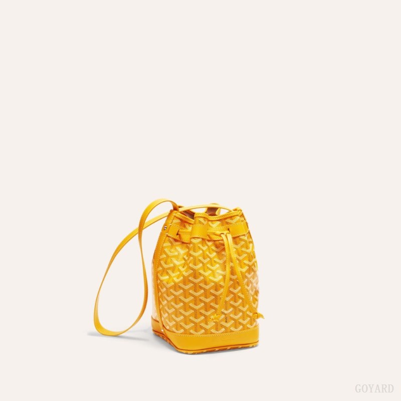 Bolsa De Hombro Goyard PETIT FLOT BUCKET BAG Amarillo | GY-FSE6033