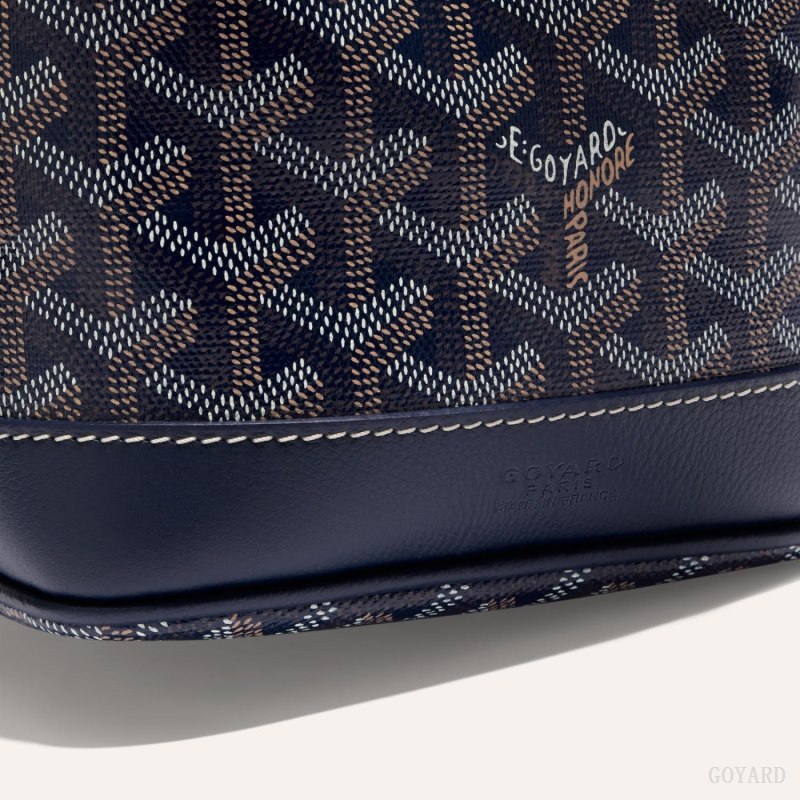 Bolsa De Hombro Goyard PETIT FLOT BUCKET BAG Azul Marino Azules | GY-XDA0247