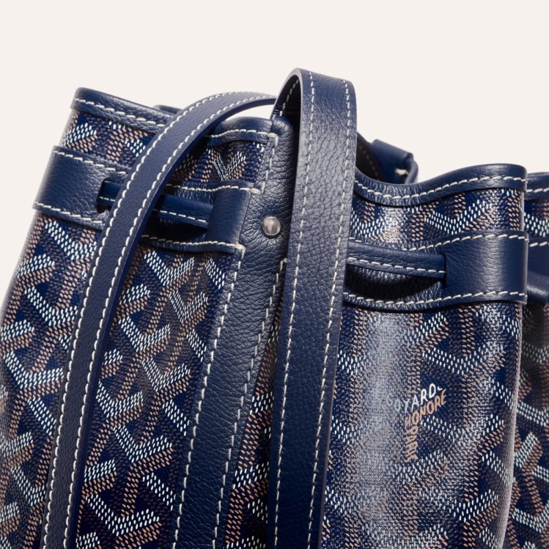 Bolsa De Hombro Goyard PETIT FLOT BUCKET BAG Azul Marino Azules | GY-XDA0247