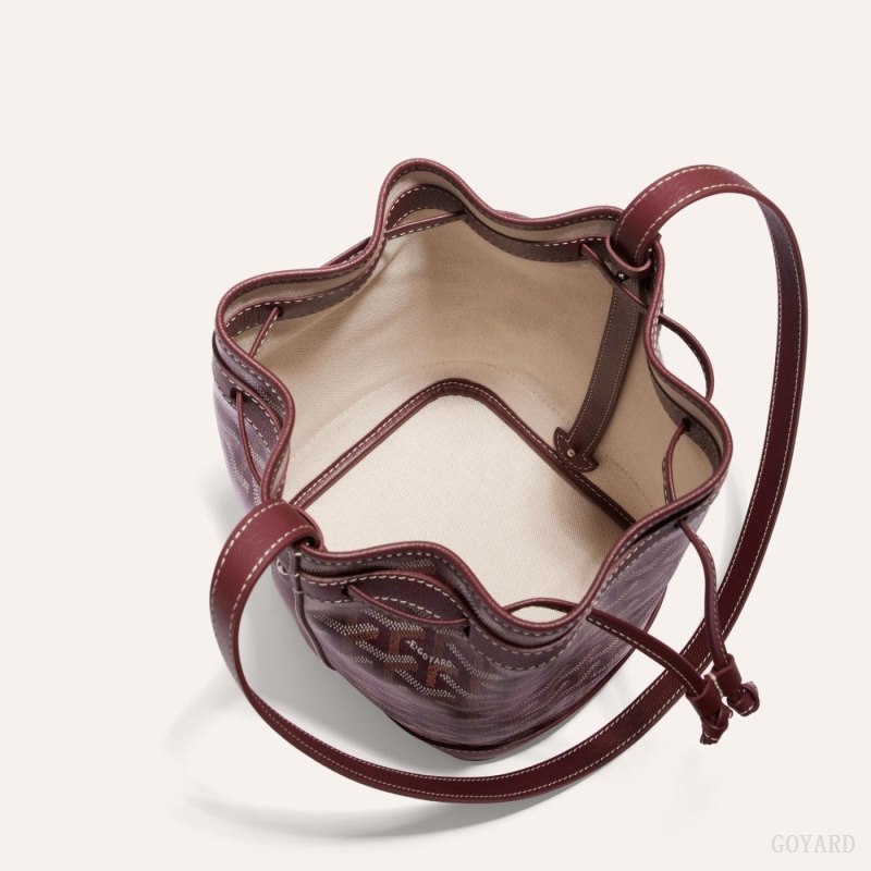 Bolsa De Hombro Goyard PETIT FLOT BUCKET BAG Burdeos | GY-RVX1090