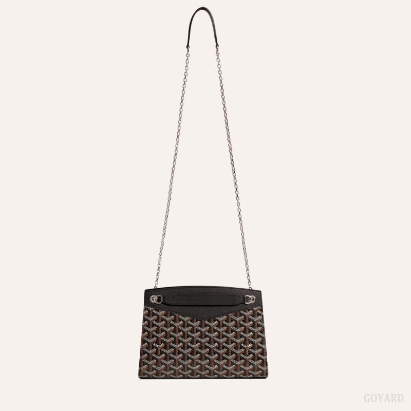 Bolsa De Hombro Goyard Rouette Structuré PM Bag Negras | GY-IGK5039