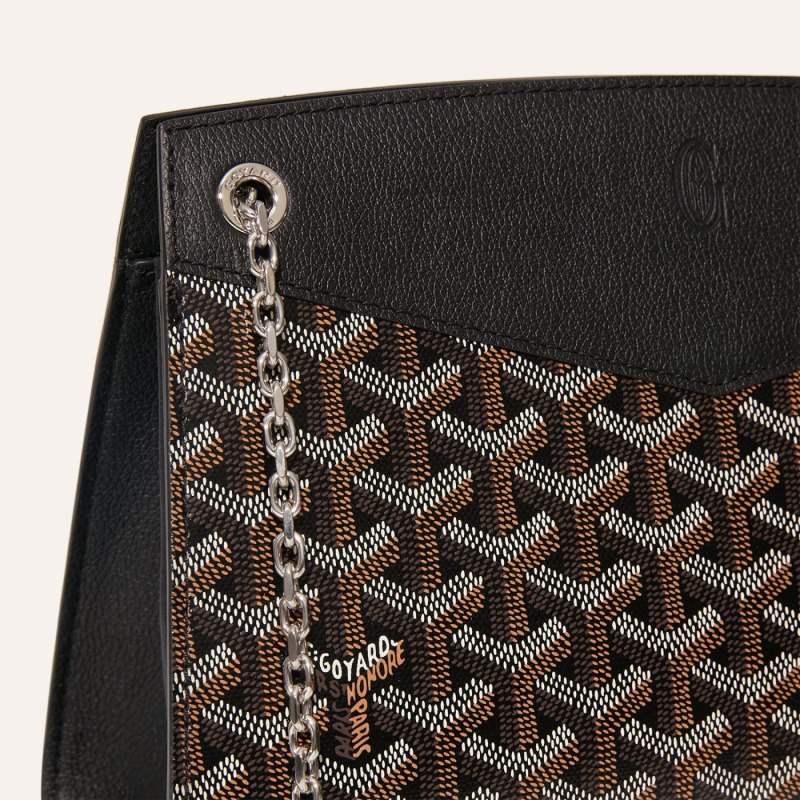 Bolsa De Hombro Goyard Rouette Structuré PM Bag Negras | GY-IGK5039