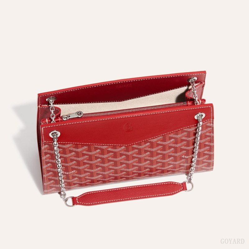 Bolsa De Hombro Goyard Rouette Structuré PM Bag Rojas | GY-KXY3822