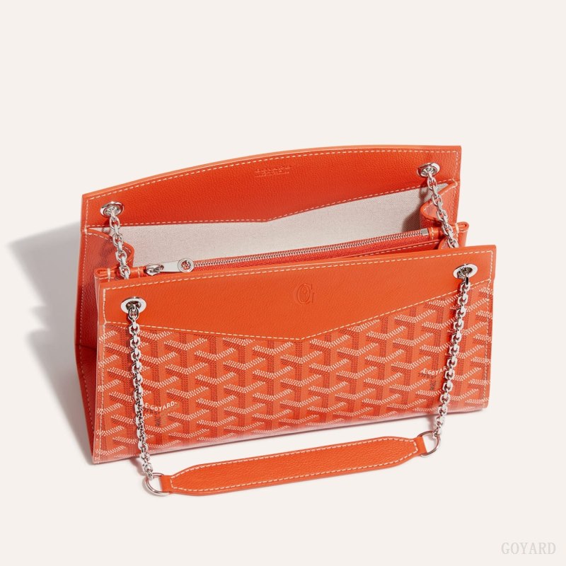 Bolsa De Hombro Goyard Rouette Structuré PM Bag Naranjas | GY-HFZ5981