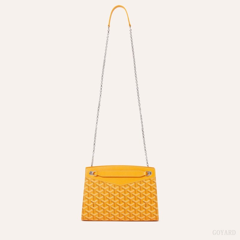 Bolsa De Hombro Goyard Rouette Structuré PM Bag Amarillo | GY-QHY5703