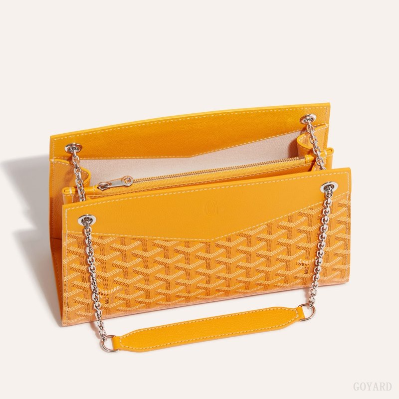 Bolsa De Hombro Goyard Rouette Structuré PM Bag Amarillo | GY-QHY5703