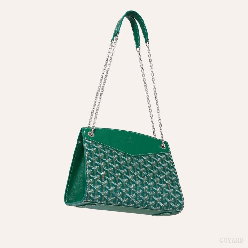 Bolsa De Hombro Goyard Rouette Structuré PM Bag Verde | GY-QJN0639