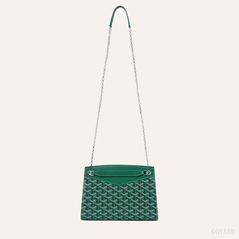 Bolsa De Hombro Goyard Rouette Structuré PM Bag Verde | GY-QJN0639