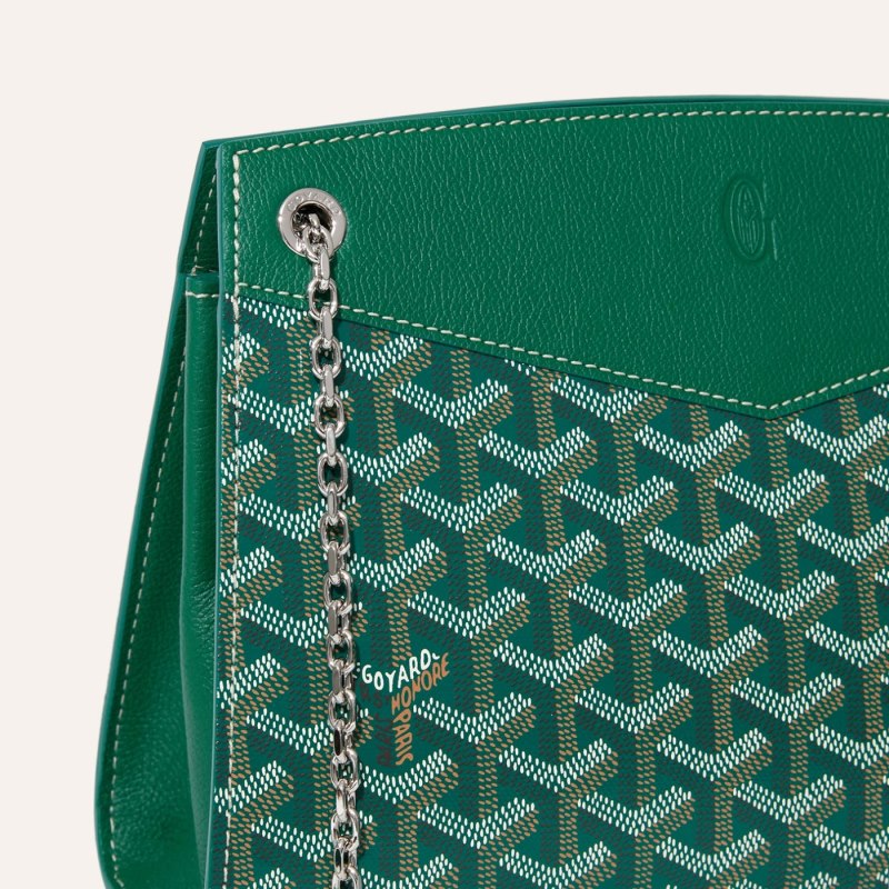 Bolsa De Hombro Goyard Rouette Structuré PM Bag Verde | GY-QJN0639
