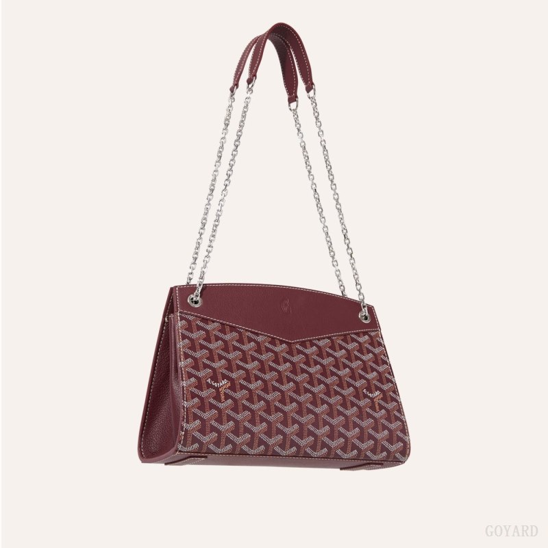 Bolsa De Hombro Goyard Rouette Structuré PM Bag Burdeos | GY-LTY0927