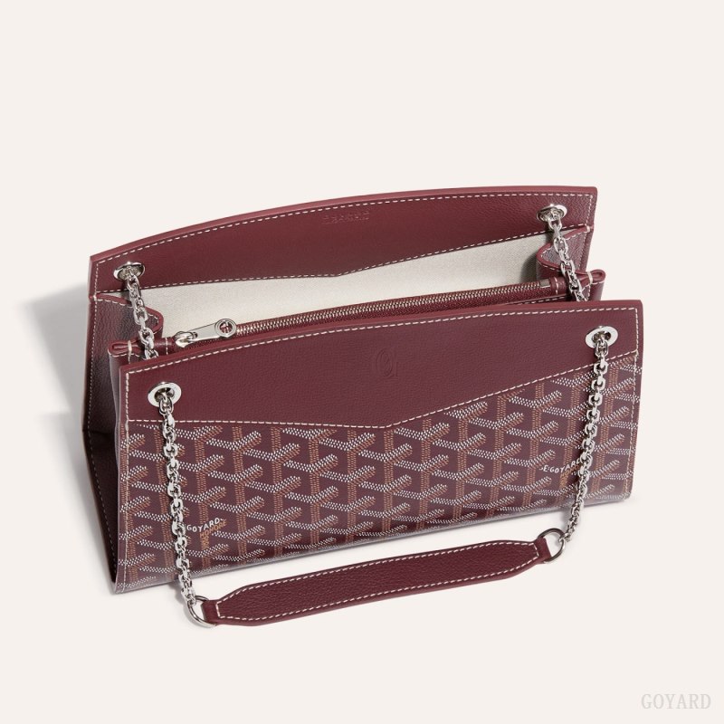 Bolsa De Hombro Goyard Rouette Structuré PM Bag Burdeos | GY-LTY0927