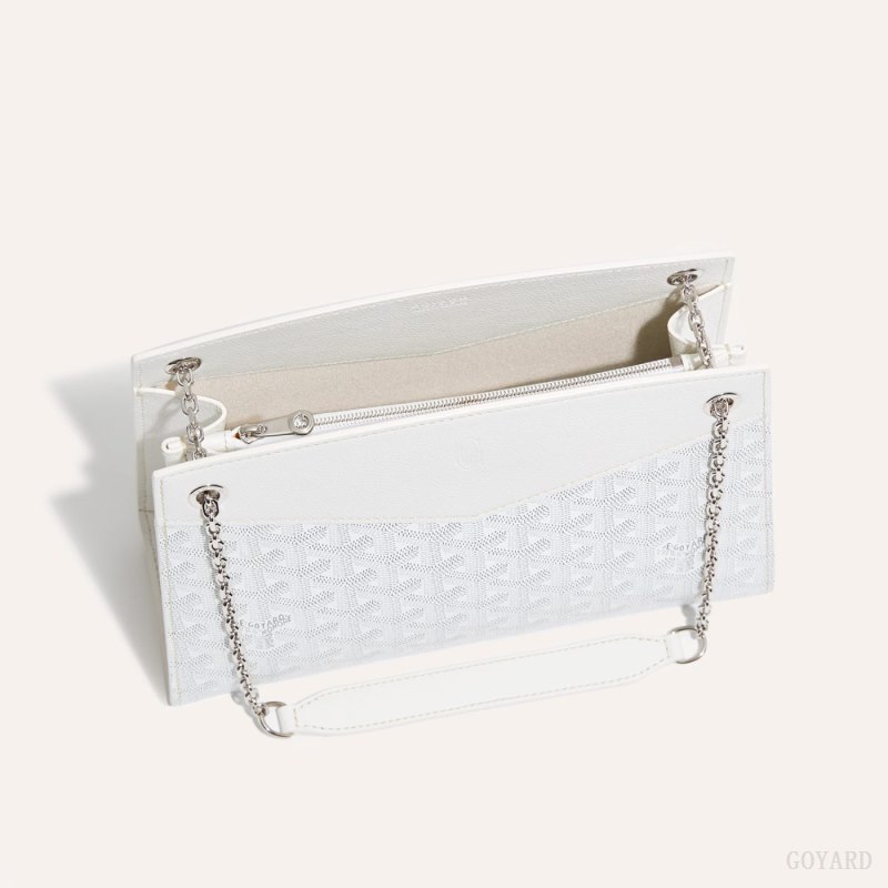 Bolsa De Hombro Goyard Rouette Structuré PM Bag Blancas | GY-HJF6124