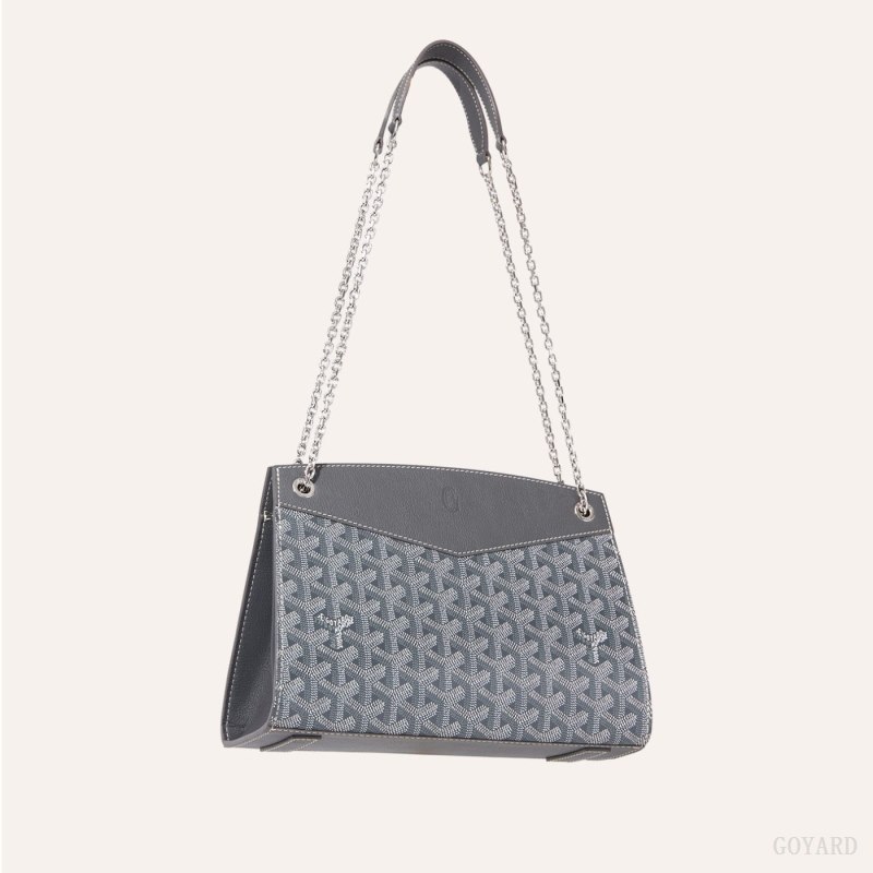 Bolsa De Hombro Goyard Rouette Structuré PM Bag Gris | GY-ZVK2618