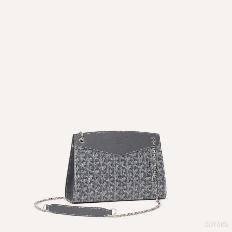 Bolsa De Hombro Goyard Rouette Structuré PM Bag Gris | GY-ZVK2618