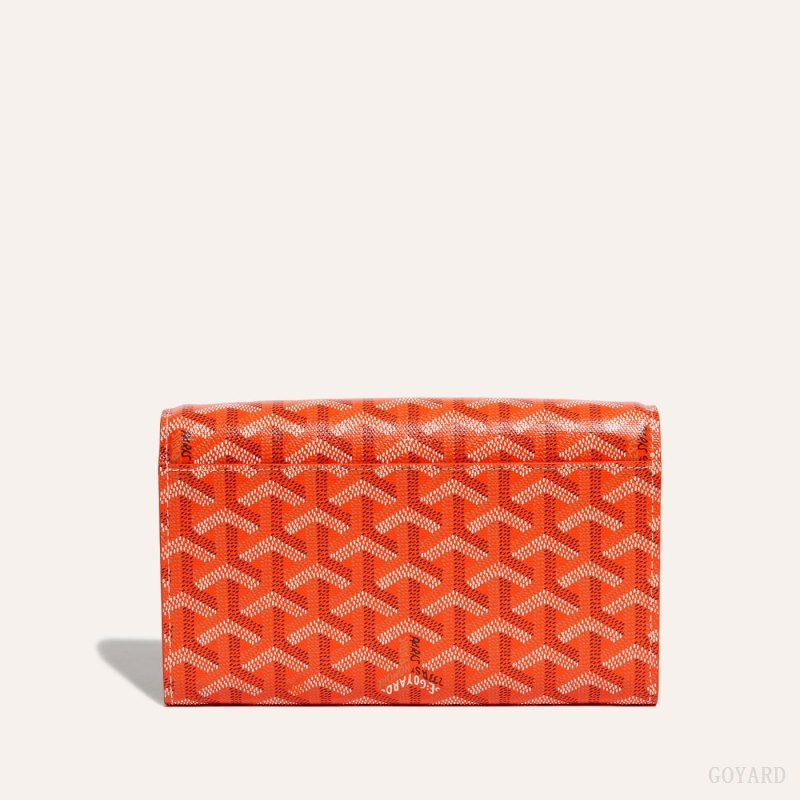 Bolsa De Hombro Goyard Varenne Continental Wallet Naranjas | GY-LLD0528