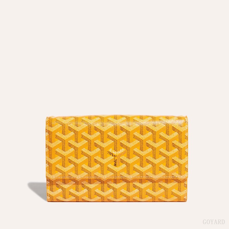 Bolsa De Hombro Goyard Varenne Continental Wallet Amarillo | GY-IXY1798