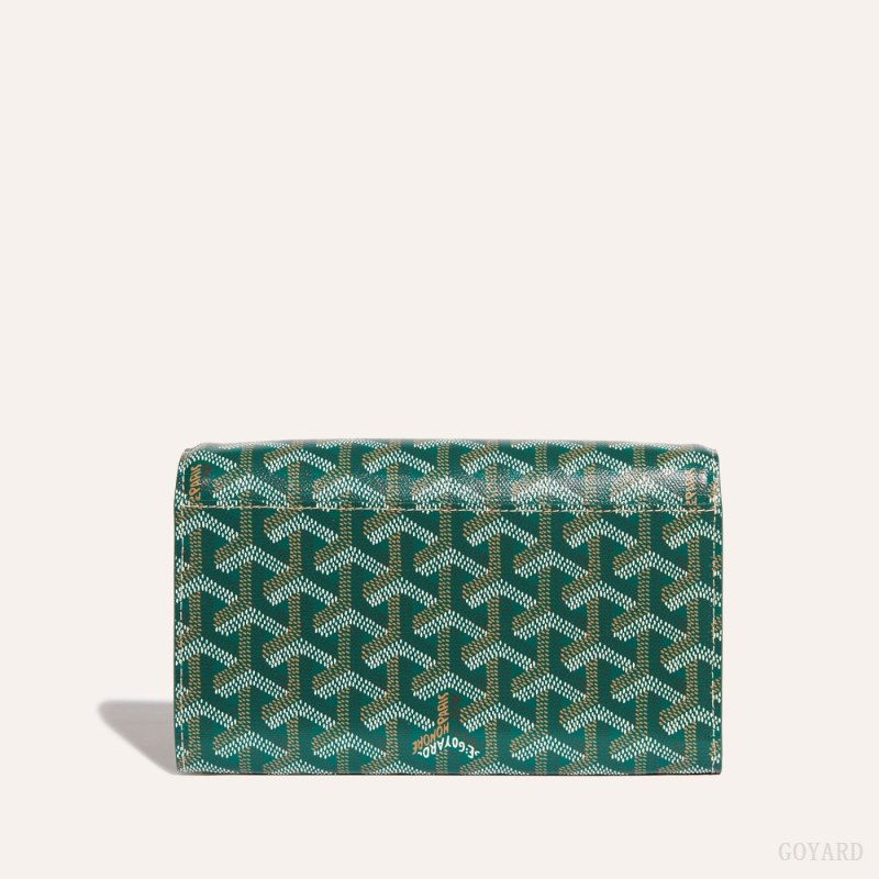 Bolsa De Hombro Goyard Varenne Continental Wallet Verde | GY-PIK8923