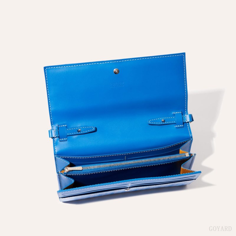 Bolsa De Hombro Goyard Varenne Continental Wallet Azules | GY-YZC5772