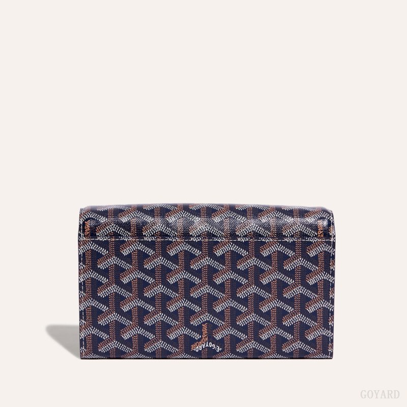 Bolsa De Hombro Goyard Varenne Continental Wallet Azul Marino Azules | GY-IRE0905