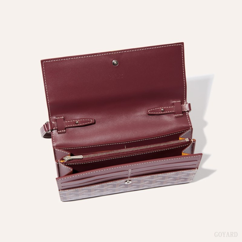 Bolsa De Hombro Goyard Varenne Continental Wallet Burdeos | GY-GMM6037