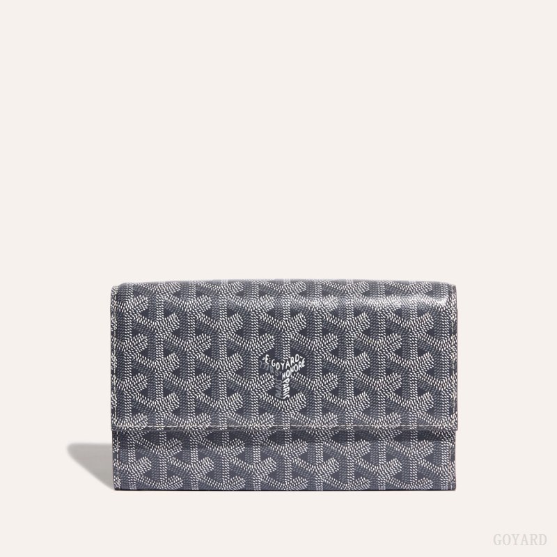 Bolsa De Hombro Goyard Varenne Continental Wallet Gris | GY-MWC3399